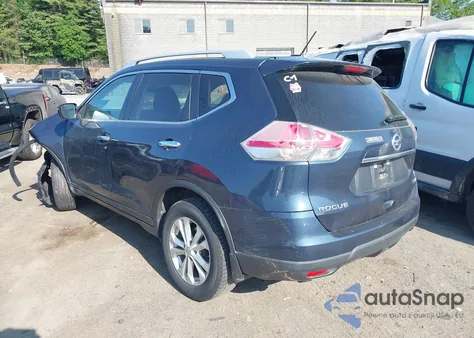 2015 Nissan Rogue Sv from USA, damaged, VIN 5N1AT2MV4FC841240